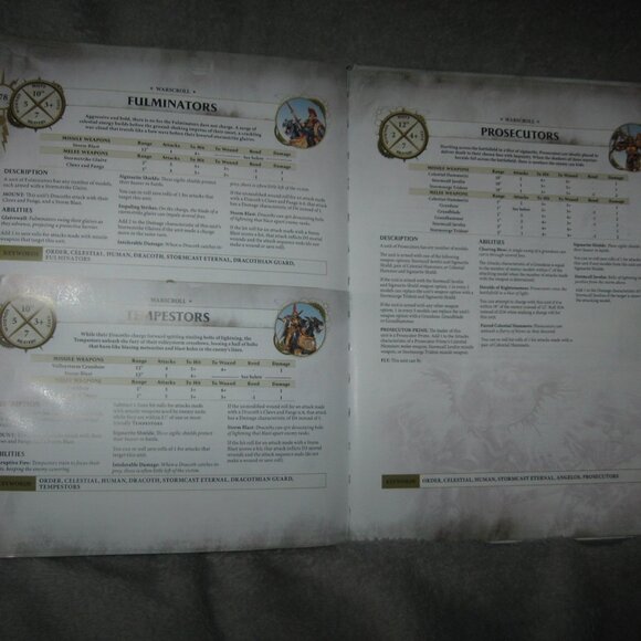 Warhammer Hardcover Book 40,000 40K Stormcast Eternals Order Battletome 2409A7 - Picture 10 of 10